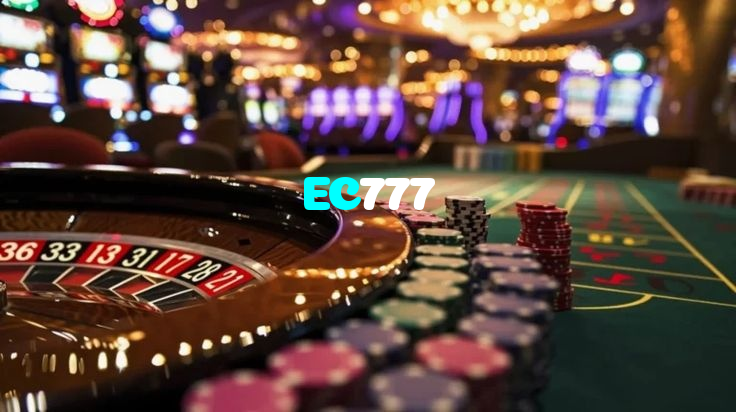 EC777 casino presented on mobile device in Pakistan with slots and live games